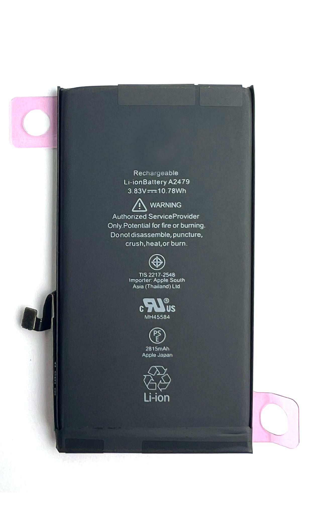 Battery for iPhone 12 / 12 Pro A2479 (2815mAh). Replacement battery