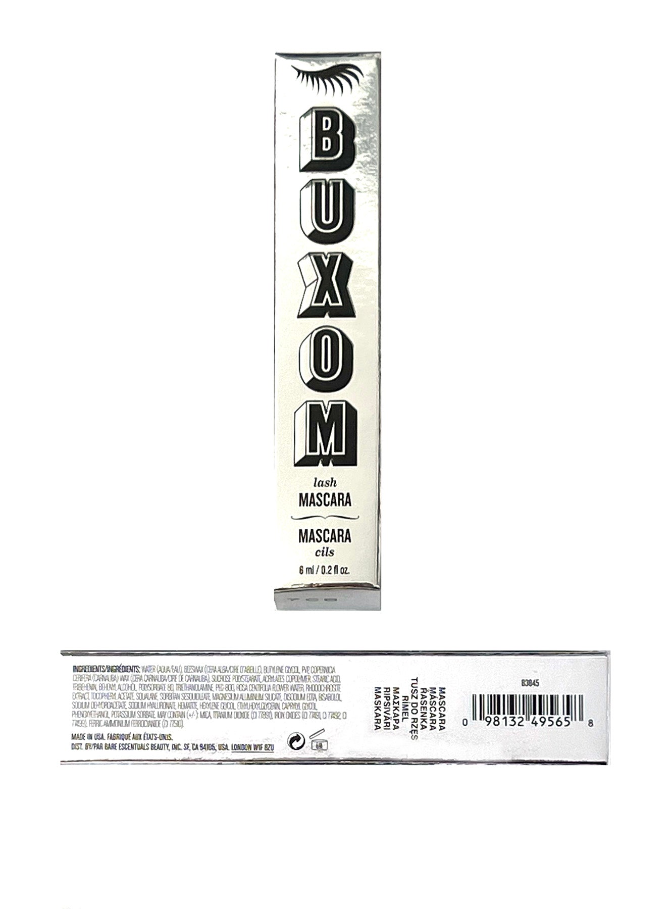 Buxom Mascara 6 ml - Eyelash Volumizing. Mascara black