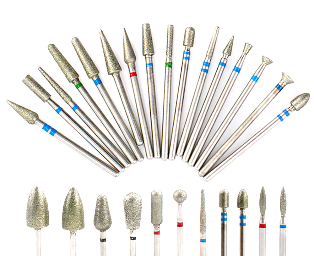 Nail cutter bits DIAMOND. Cutter attachment, grinding head attachment drill