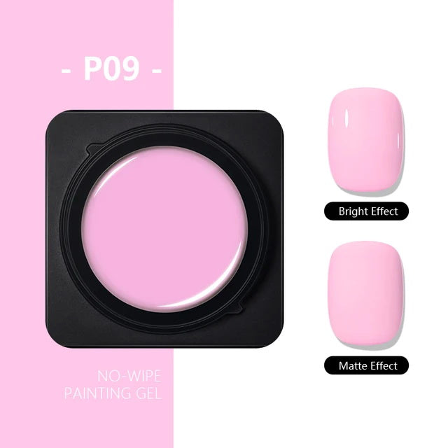 5ml nail color gel painting varnish for extension. UV / LED lamp. Spider / Line gel varnish. No wipe
