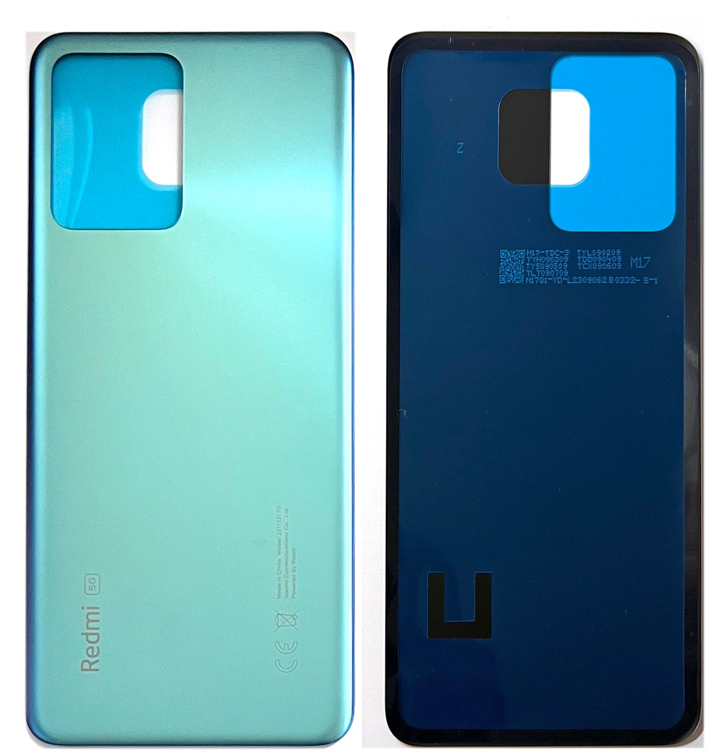 Battery cover for Xiaomi Redmi Note 12 4G / 5G. Back cover, rear, battery compartment cover. In gray, black, blue.