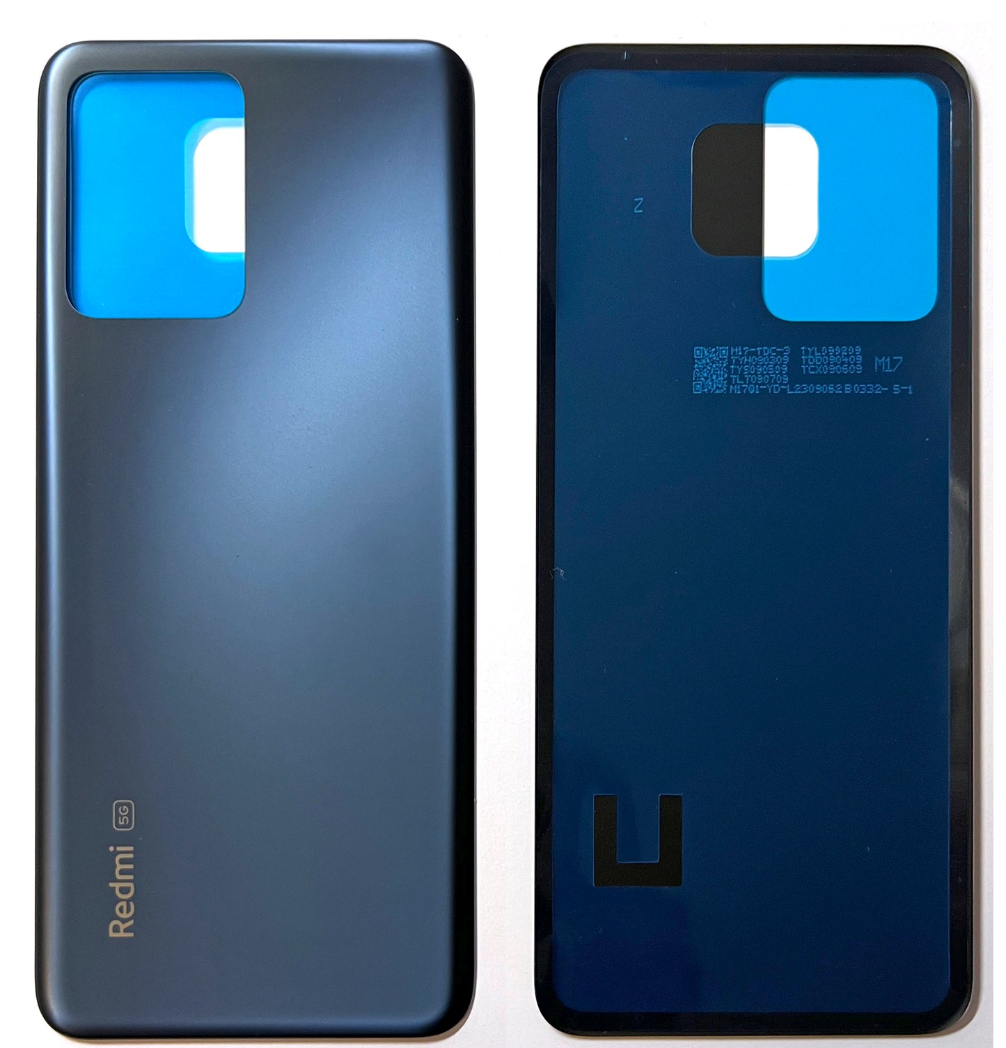 Battery cover for Xiaomi Redmi Note 12 4G / 5G. Back cover, rear, battery compartment cover. In gray, black, blue.