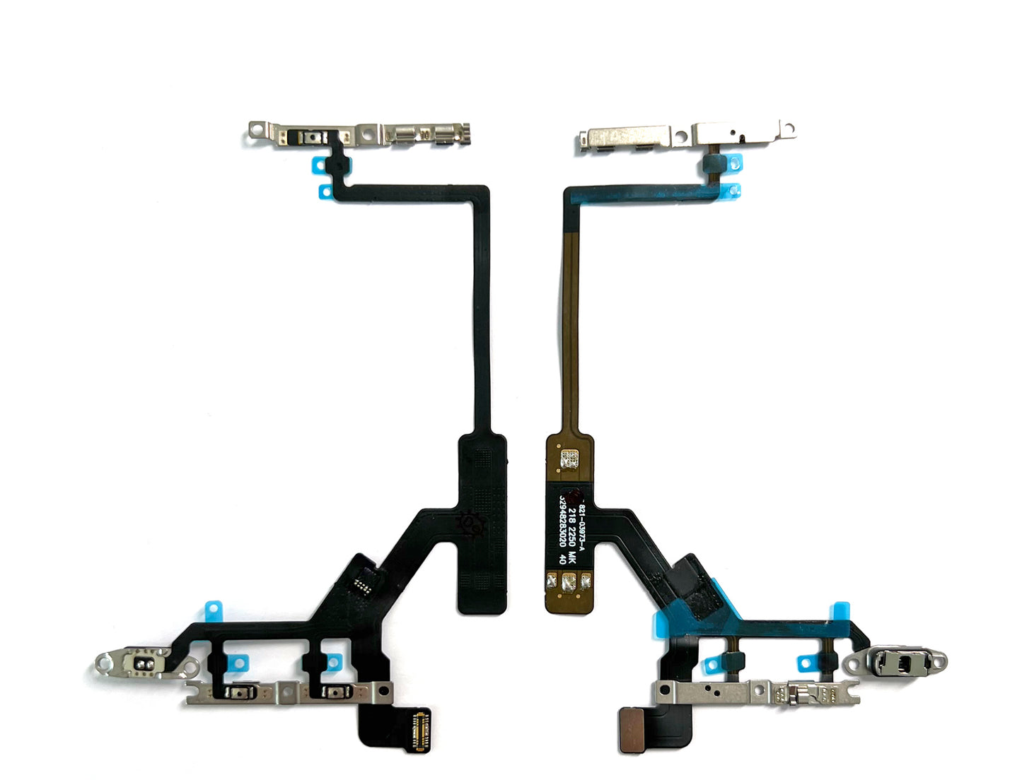 Pour iPhone série 14 : câble flexible à bouton. Câble flexible marche/arrêt/volume/muet pour câble OEM 14/14 Plus +/14 Pro/14 Pro Max.