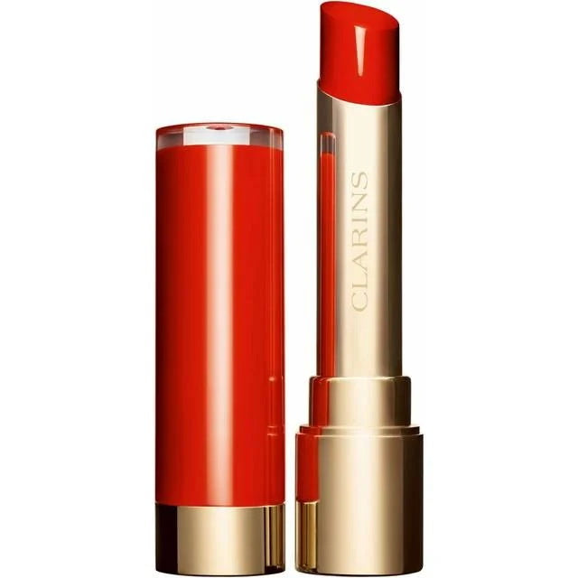 Lippen Balsam Stift Clarins Paris - Joli Rouge Lip Lacquer 761L "Spicy Chili". Lippenbalsam mit intensiver Farbe