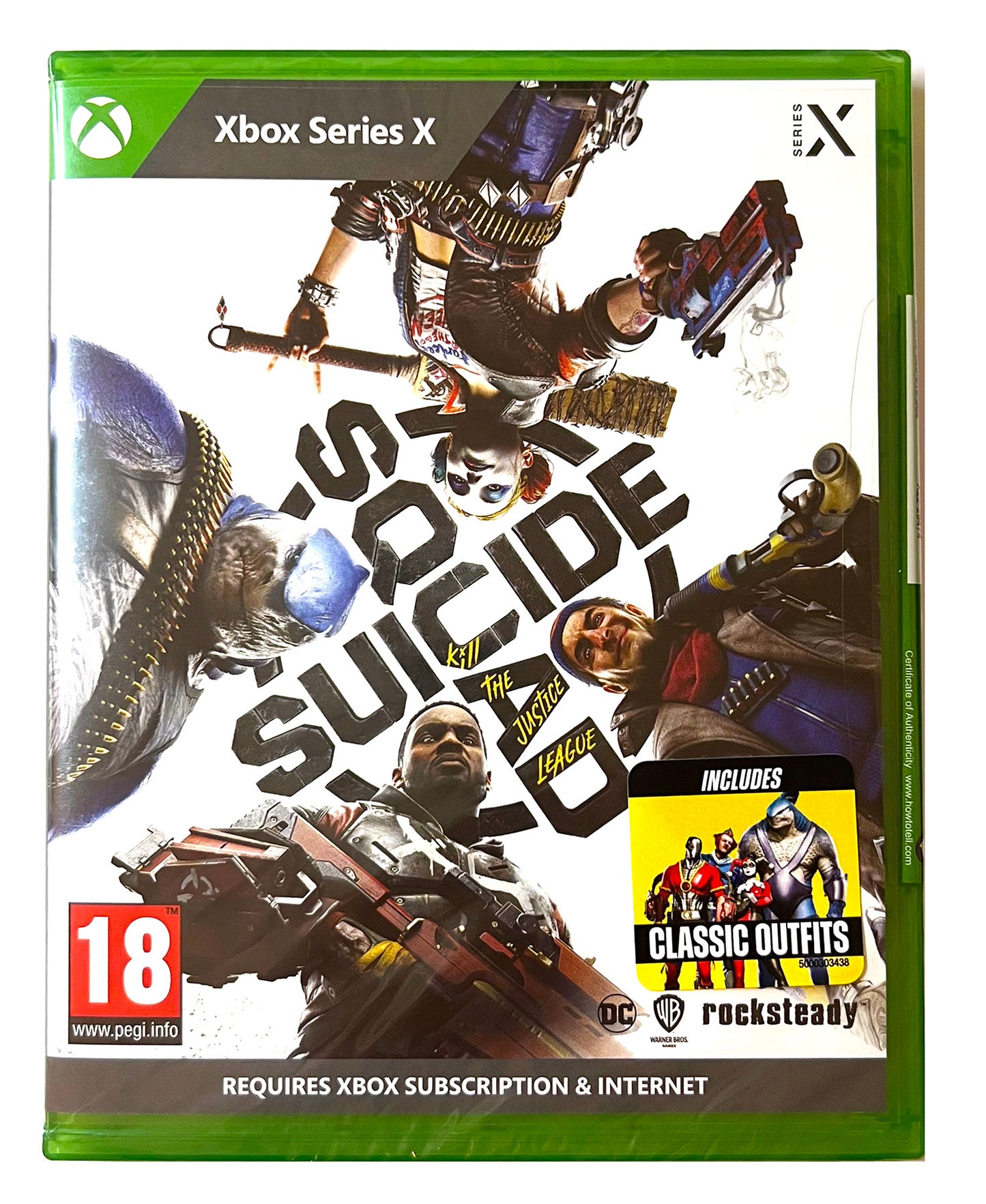 Videospiel Suicide Squad für Sony PlayStation 5, XBox Series X. Blu-Ray Disk 2024 PS5. Neu in OVP