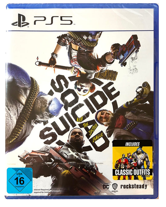 Videospiel Suicide Squad für Sony PlayStation 5, XBox Series X. Blu-Ray Disk 2024 PS5. Neu in OVP