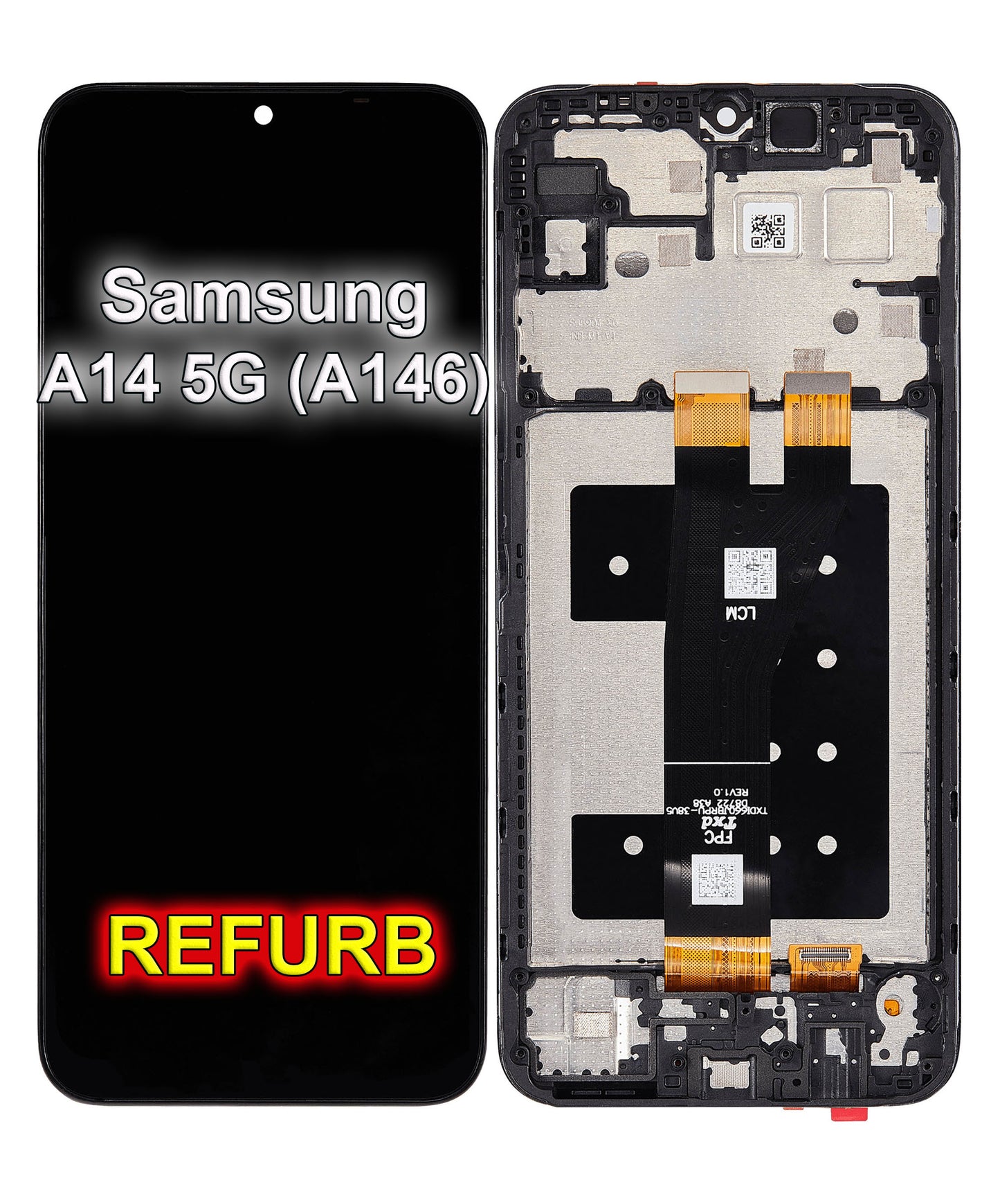 Display für Samsung Galaxy A14 5G. Ersatz Bildschirm A146 (Original, Refurbisched, mit Rahmen)