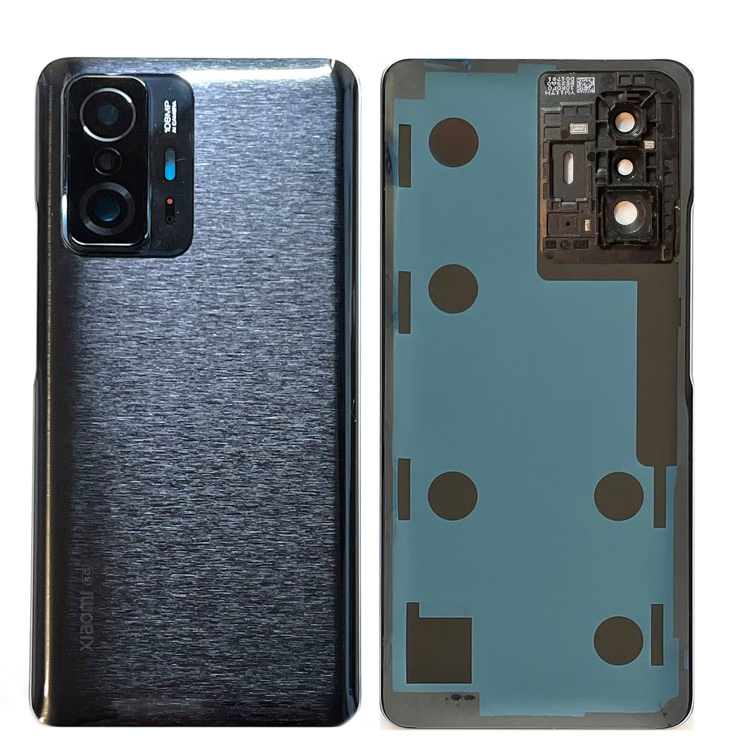 Battery cover for Xiaomi Mi 11T / Mi 11T Pro with camera glass. Back cover, rear, battery compartment cover. Mi11TPro in gray, black, blue, white.