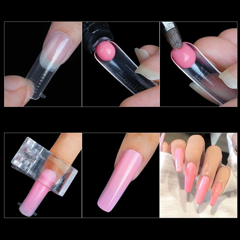 60 Stück Nagelspitzen, Falsche Nagel, Tipps, Nageldekoration, Form, Mold, Tips, Spitzen.