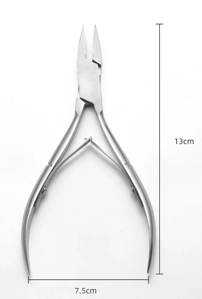 Nagelhautzange für Maniküre, Pediküre. Nagelzange Haut Knipser, Nipper Cutter 13cm