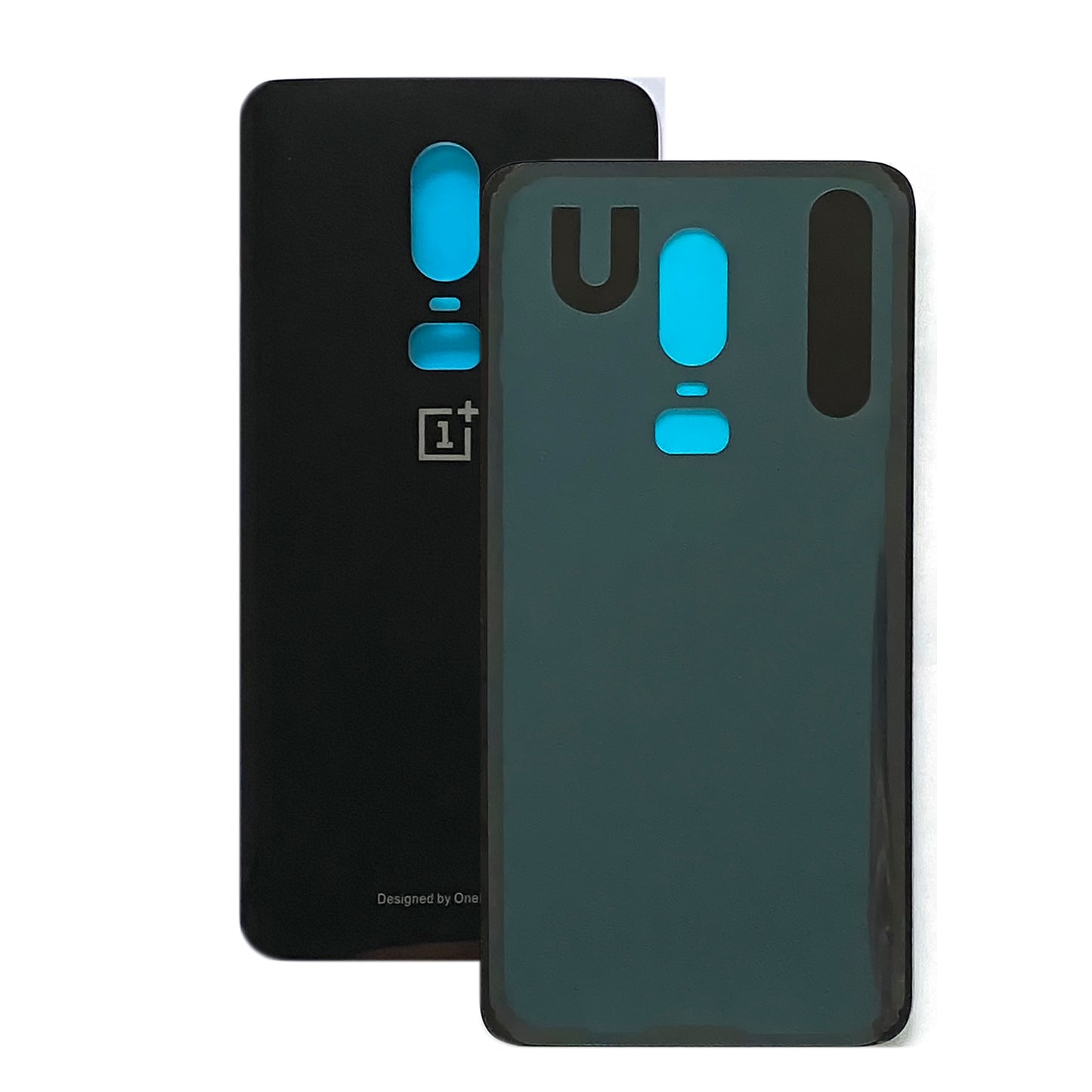 Akkudeckel für OnePlus 6 / 6T. Backcover, Rückseite, Akkufachdeckel. One Plus 6 T  in schwarz, rot, weiß. 1+ +