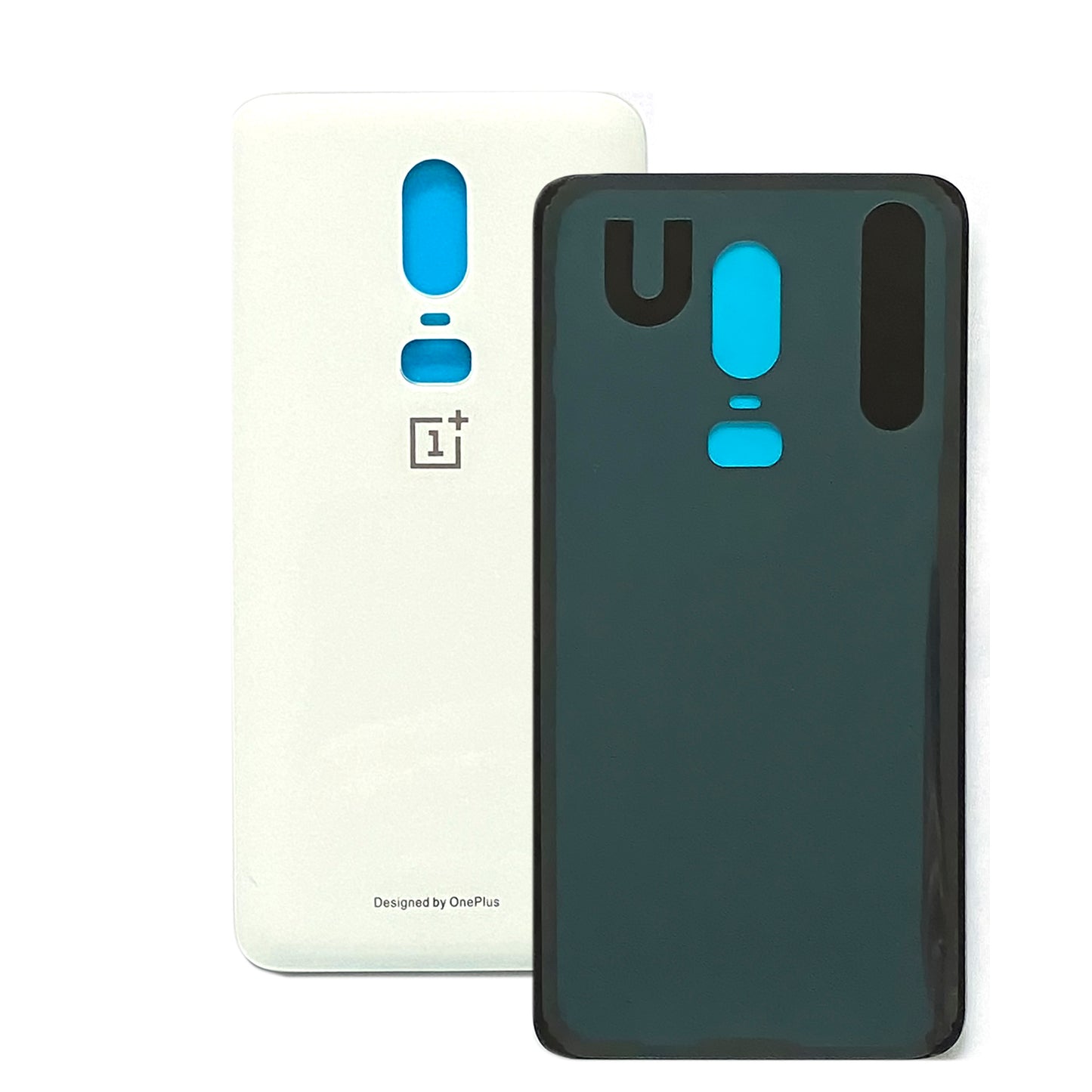 Akkudeckel für OnePlus 6 / 6T. Backcover, Rückseite, Akkufachdeckel. One Plus 6 T  in schwarz, rot, weiß. 1+ +