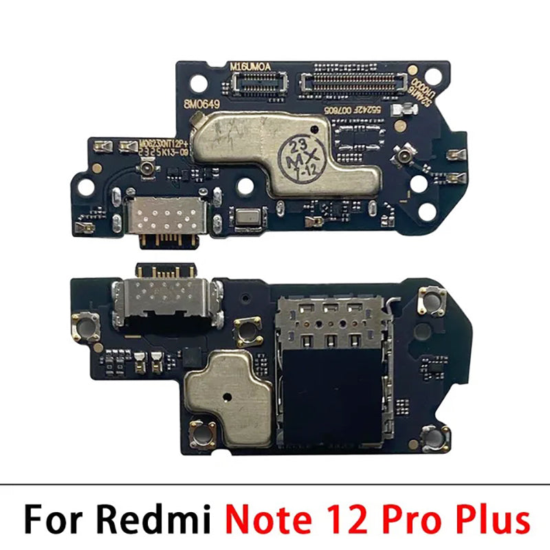 Für Xiaomi Redmi Note Series : USB / Ladebuchse / Dockung Port. Redmi Note 12 Pro / 12Pro Plus + / 13 Pro / 13 Pro Plus + .OEM Ersatzteil Flexkabel