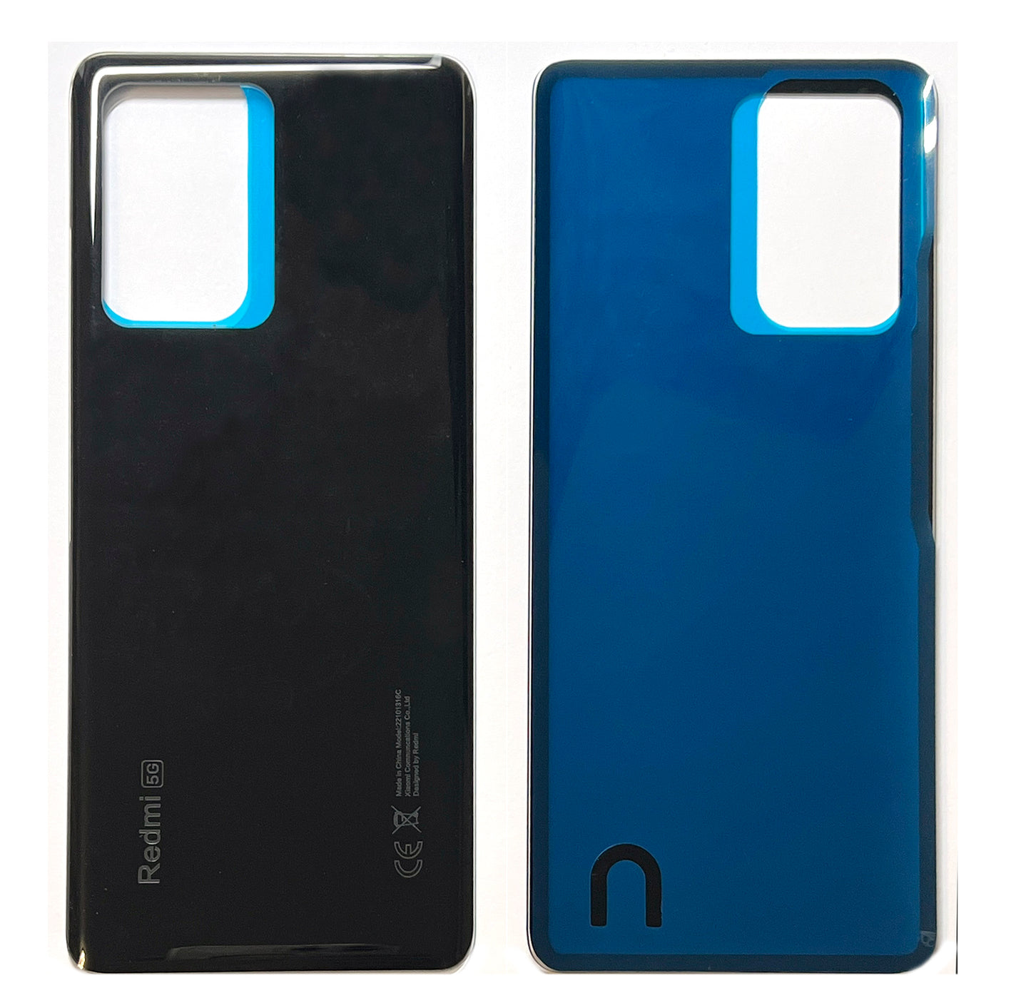 Akkudeckel für Xiaomi Redmi Note 12 Pro Plus. Backcover, Rückseite, Akkufachdeckel. 12Pro + in schwarz, blau, weiß.