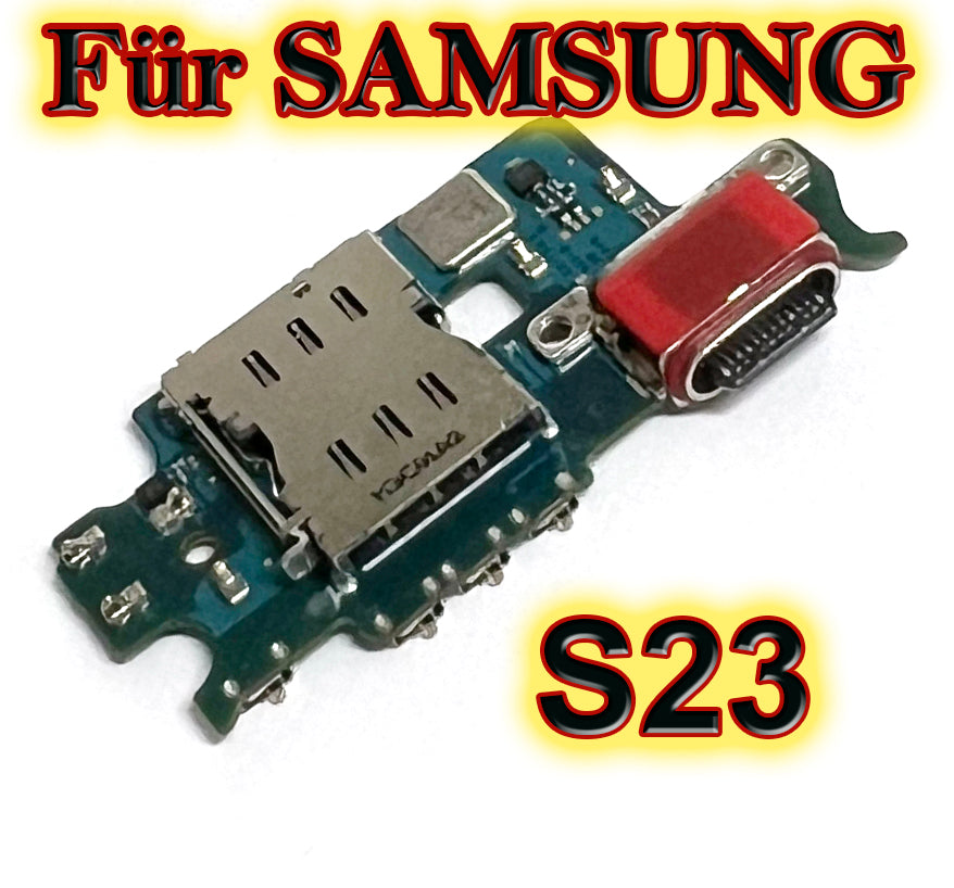 Für Samsung S23 Serie : USB / Ladebuchse / Dockung Port. S23 / S23 Plus + / S23 Ultra. OEM Ersatz Flexkabel