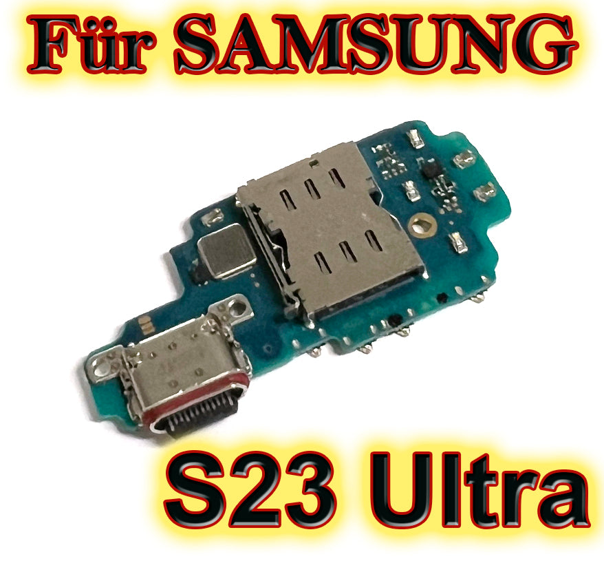 Für Samsung S23 Serie : USB / Ladebuchse / Dockung Port. S23 / S23 Plus + / S23 Ultra. OEM Ersatz Flexkabel