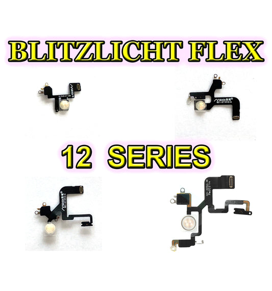 Für iPhone 12 Series : Blitzlicht Flex Kabel. Flash Flexkabel für 12 Mini/ 12 / 12 Pro / 12 Pro Max. OEM cable