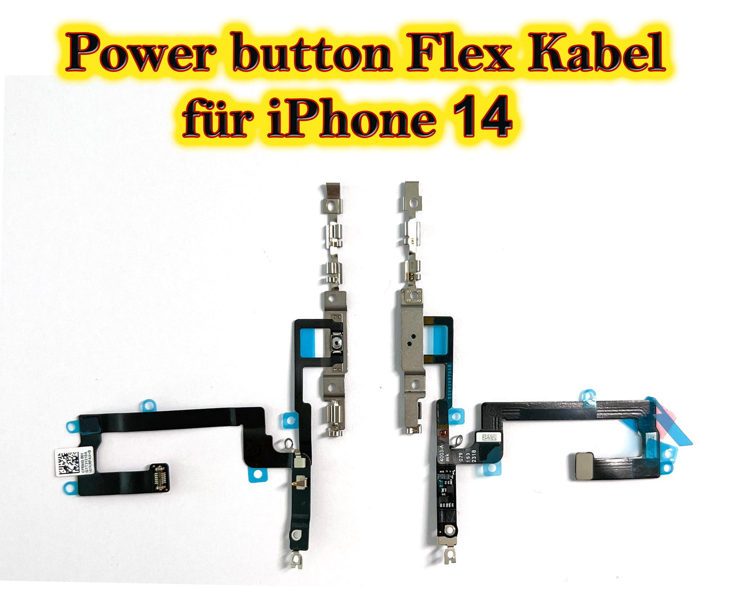 Für iPhone 14 / 14 Plus : Power Taste Flex Kabel. An / Aus Flexkabel OEM cable