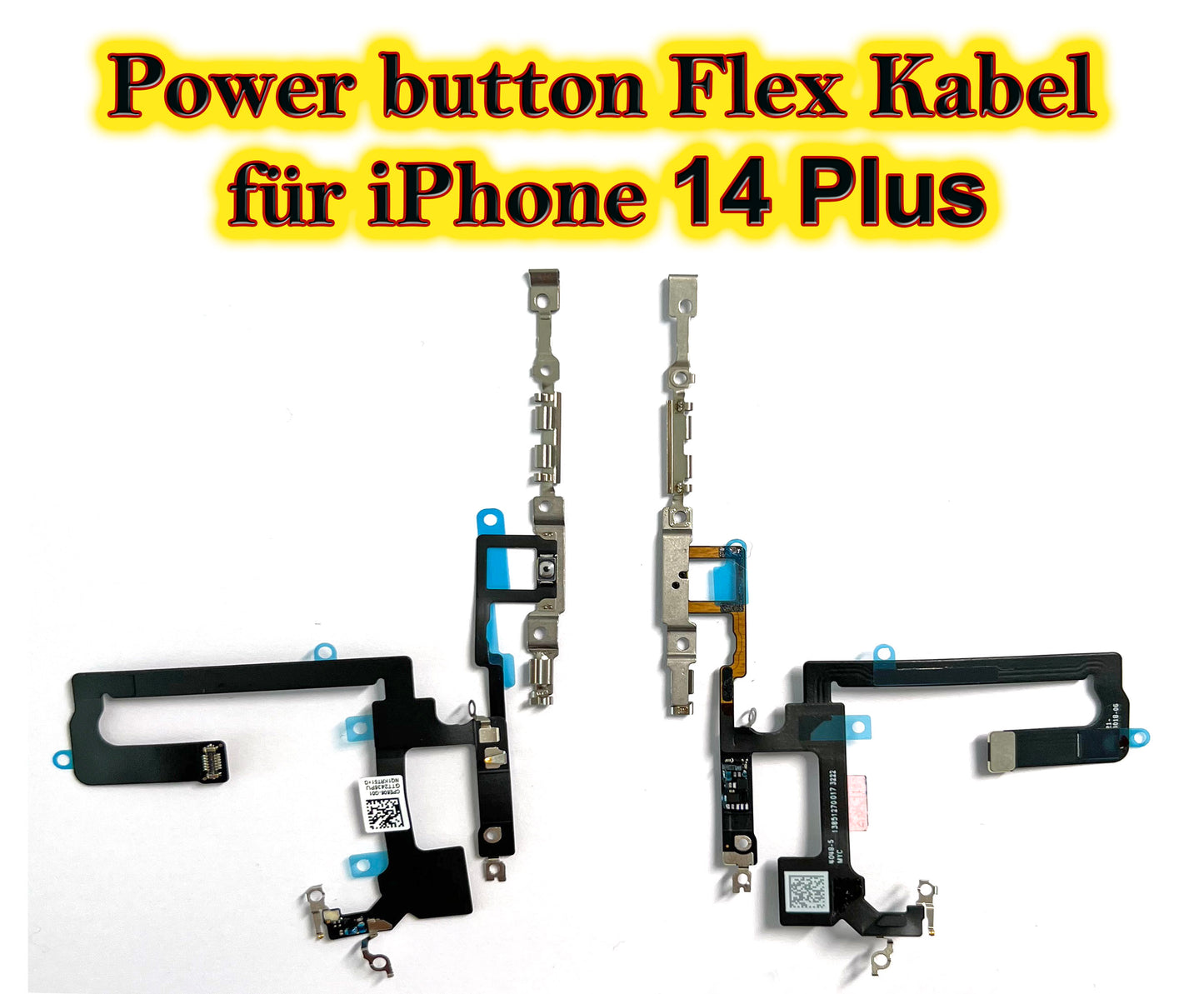 Für iPhone 14 / 14 Plus : Power Taste Flex Kabel. An / Aus Flexkabel OEM cable