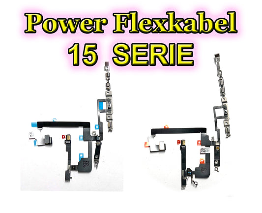 Für iPhone 15 Series : Power button Flex Kabel. An / Aus / Taste Flexkabel für 15 / 15 Plus +. Power OEM cable