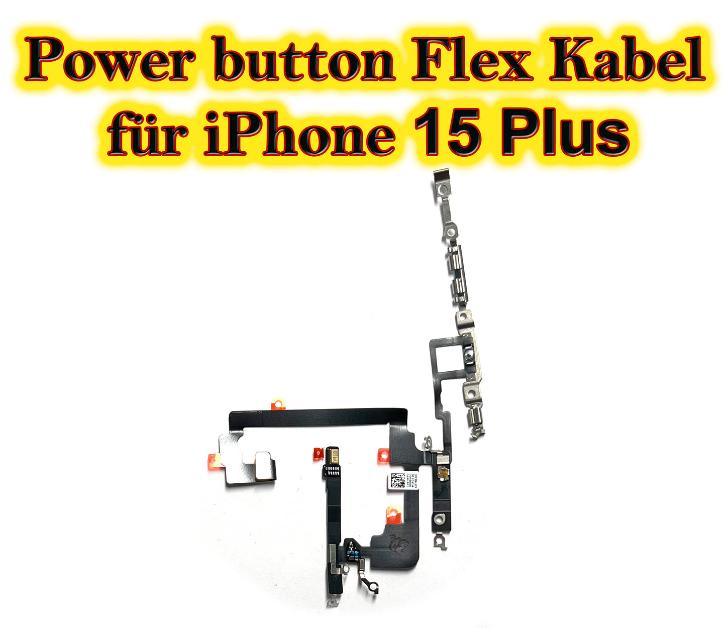 Für iPhone 15 Series : Power button Flex Kabel. An / Aus / Taste Flexkabel für 15 / 15 Plus +. Power OEM cable